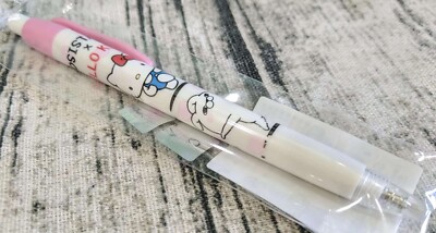 1x Hello Kitty Yosistam Black Ink Pen Sanrio Cute Cat Kitten Gift Clicker Specia
