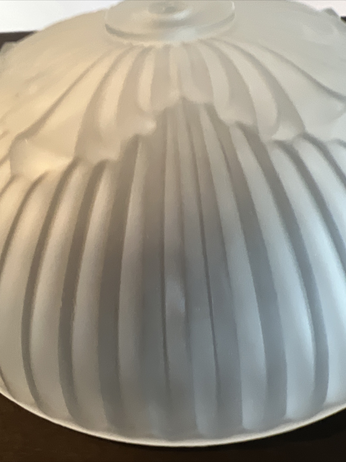 Ceiling Light Glass Cover Satin Traditional 9.75” Heavy Replacement eBay