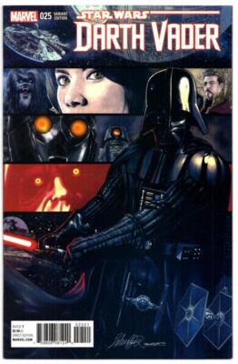 STAR WARS DARTH VADER #25, NM, Luke Skywalker, 2015 2016, Variant