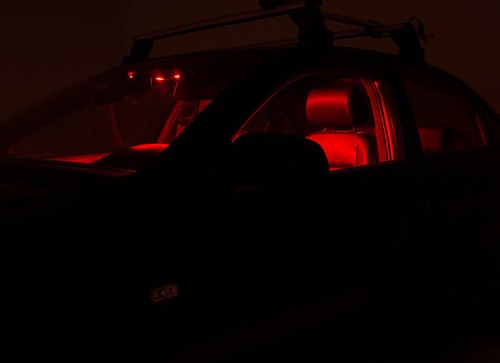 Fits 2013-2018 Subaru BR-Z BRZ RED Interior LED Light Accessories Package Kit 6x - Picture 4 of 11