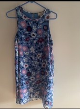 LOFT Outlet Floral Midi Dress Size M