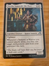 MTG Norika Yamazaki, The Poet 31 Kamigawa: Neon Dynasty M/NM Free UK P&P