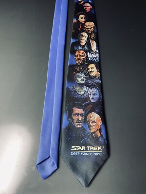 Krawatte star trek deep space nine aliens/Ralph Marlin original made in USA/#366