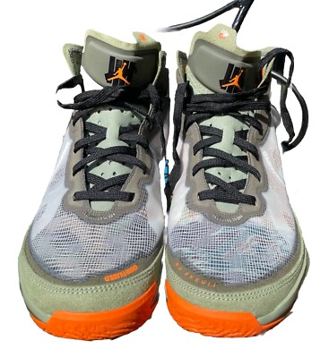 Nike Air Jordan 37 SP UNDEFEATED Oil Green DV6255-300 Men\'s Sz 13 WORN ONCE VNDS Jordan 37 SP Undefeated Oil Green - DV6255-300 Raffles  main image 3