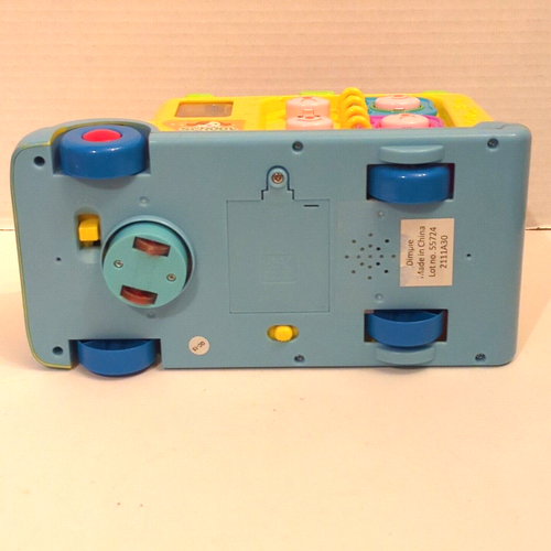 Dimple Fun Learning Activity School Bus Toy with Lights & Sounds Works - Picture 7 of 7