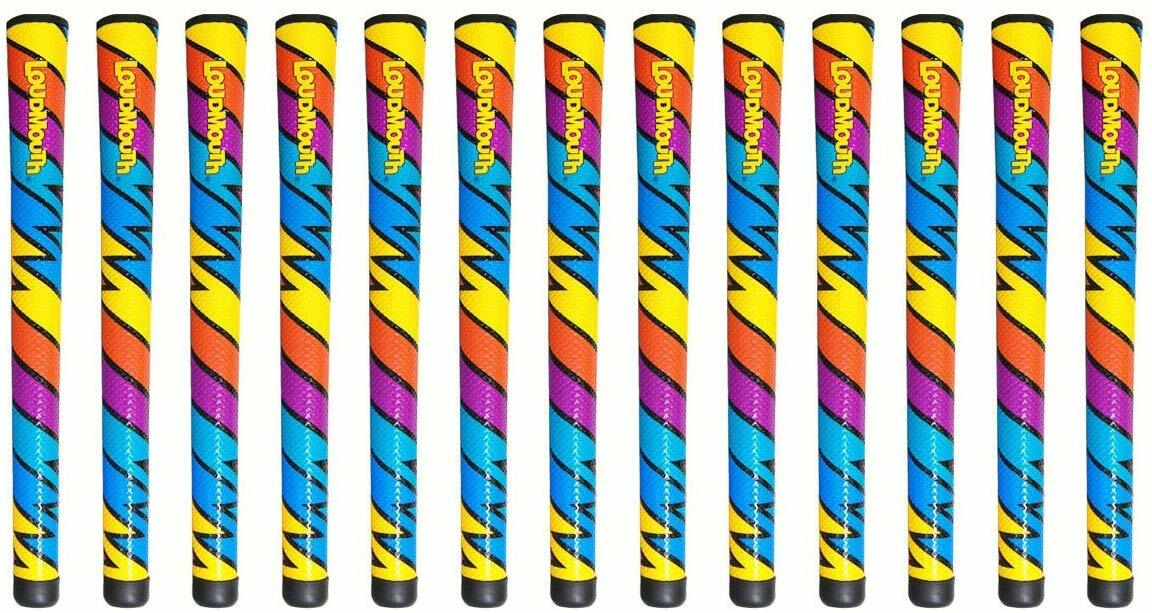 Loudmouth Captain Thunderbolt Set of 13 Swing Club Grips ( Irons
