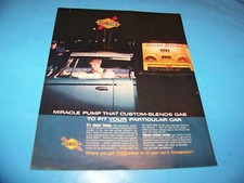 SUNOCO Gas  Original Print Ad from Magazine Vintage 1960