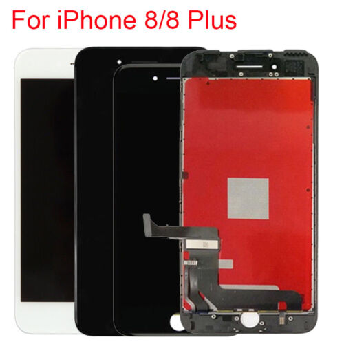 LCD Screen Replacement Digitizer Retina Display Black/White For iPhone 8 8 plus - Picture 1 of 8