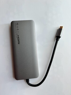LIONWEI 10 IN 1/USB-C MULTI FUNCTION USB-C ADAPTER/BRAND NEW