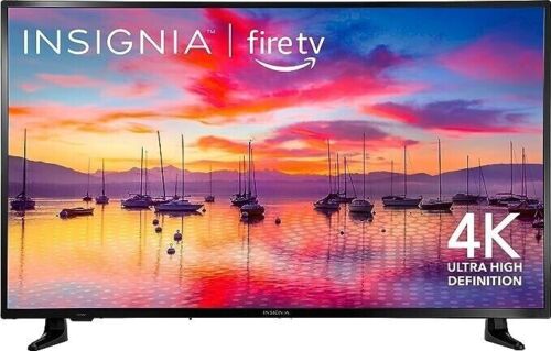 INSIGNIA 50-inch ClassF30 Series LED 4K UHD Smart Fire TV with Alexa VoiceRemote - Afbeelding 1 van 5