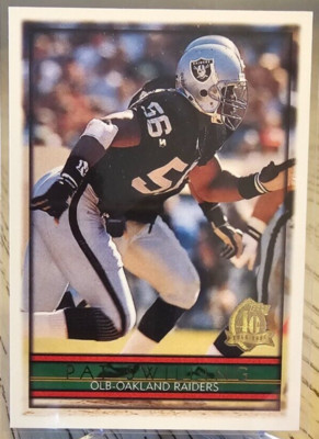 1996 Topps Pat Swilling #402 Raiders