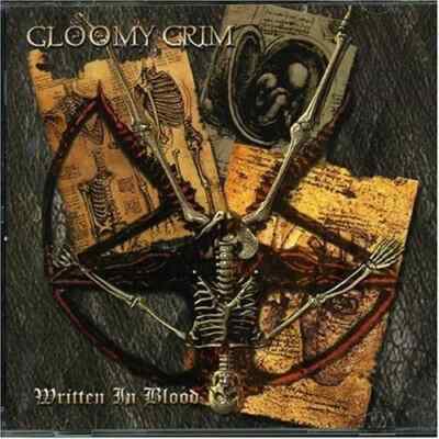 Gloomy Grim - Written In Blood CD Black Metal Symphonic Metal (2001)