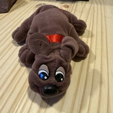 Vintage Tonka Pound Puppies Rumple Skins Brown Dog 7" Plush