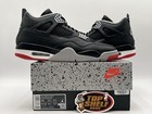 Nike Air Jordan Retro 4 Bred Reimagined 2024 Size 10 Authentic Used Basketball 