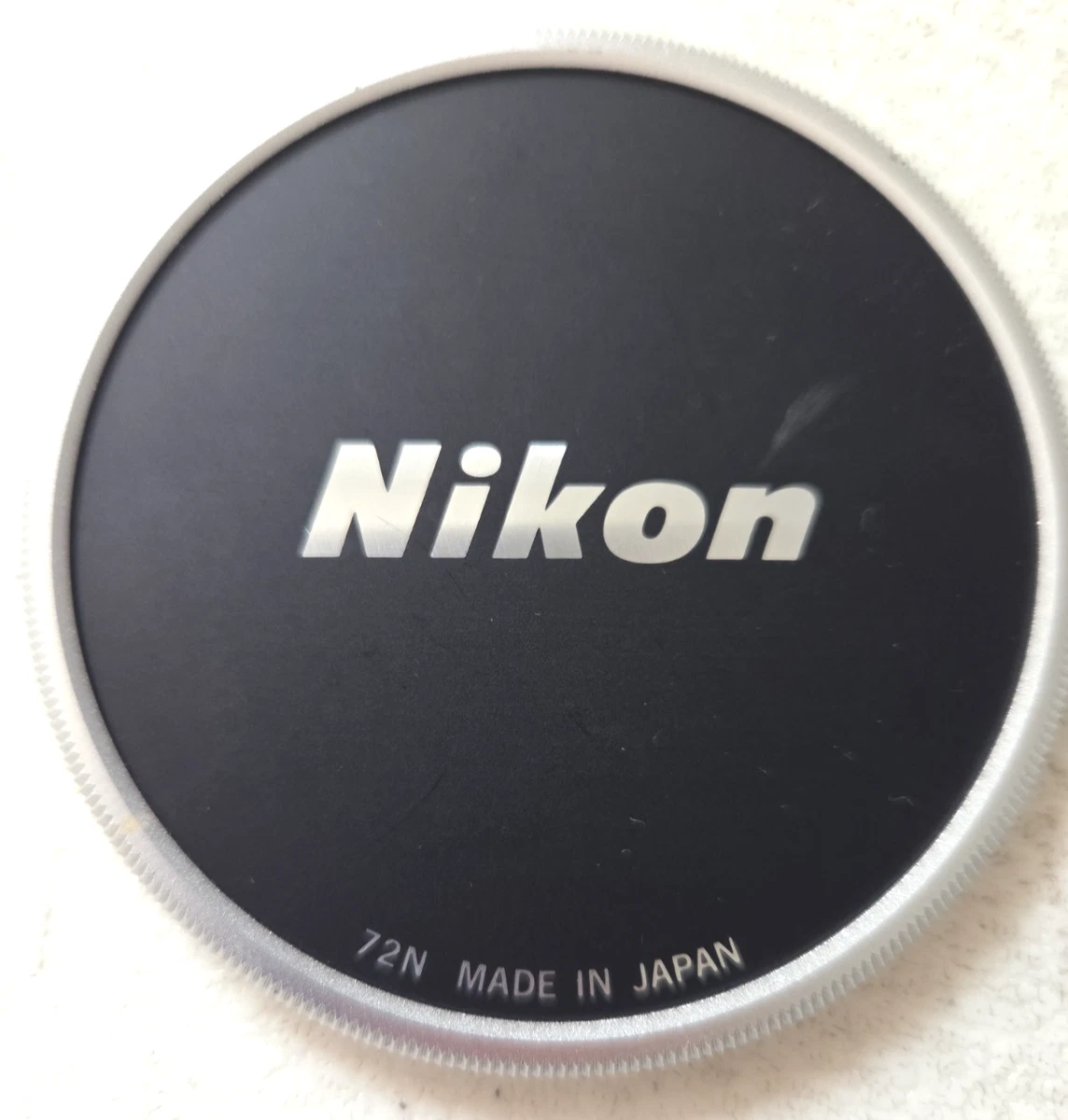 ジャンク】Nikon 72N Nikon 72mm Camera Lens Caps for sale | eBay