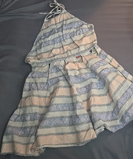 Chelsea And Violet Knit Floral Halter Dress Size Medium