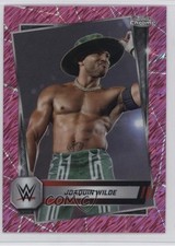 2025 Topps Chrome WWE Pink Shimmer Refractor Joaquin Wilde #128 1rh0