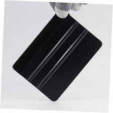 2-Pack Felt Edge Squeegee Tool for Vinyl Wrap  Wallpaper Smoothing, Black