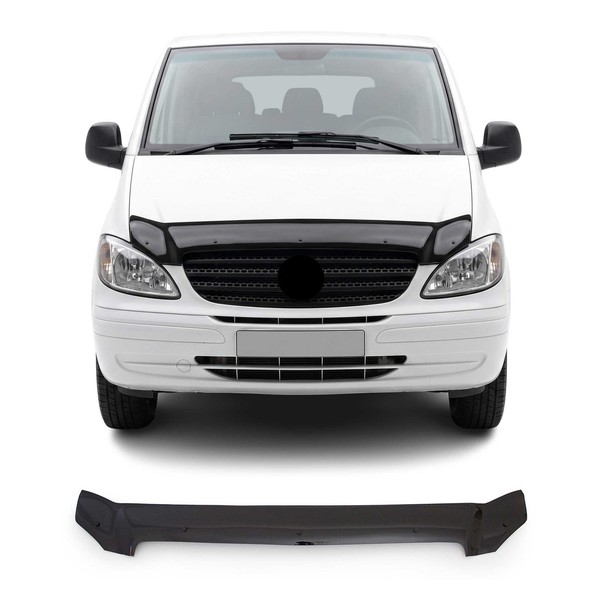 Steinschlagschutz Motorhaube Deflektor FüR Mercedes Vito Viano W639 2003-2014-image
