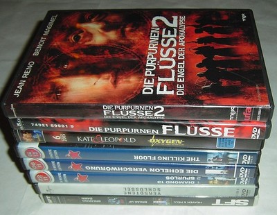 DVD Sammlung 10Filme Action Thriller Mystery Serial Killer Jean Reno Kate Hudson