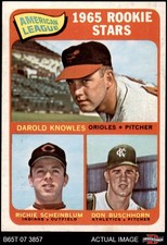 1965 Topps #577 Darold Knowles AL Rookies 8 - NM/MT