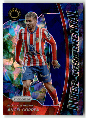 2025 Panini Prizm Club World No. 2 Angel Correa Inter-Continental Blue 26/99