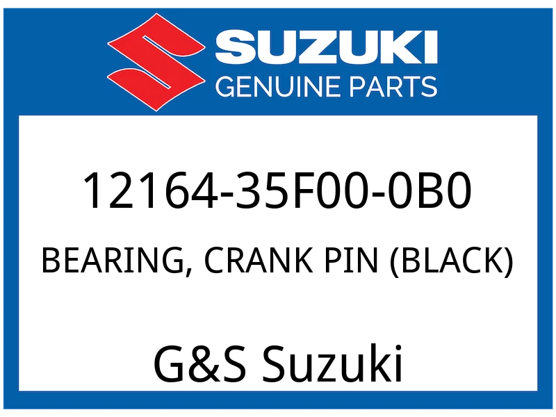 BEARING, CRANK PIN (BLACK)