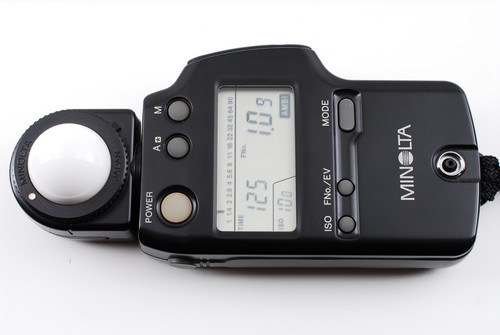 "Excellent+++" Minolta Auto Meter IV F Light Meter /w Viewfinder 5° #3622 - Picture 2 of 16