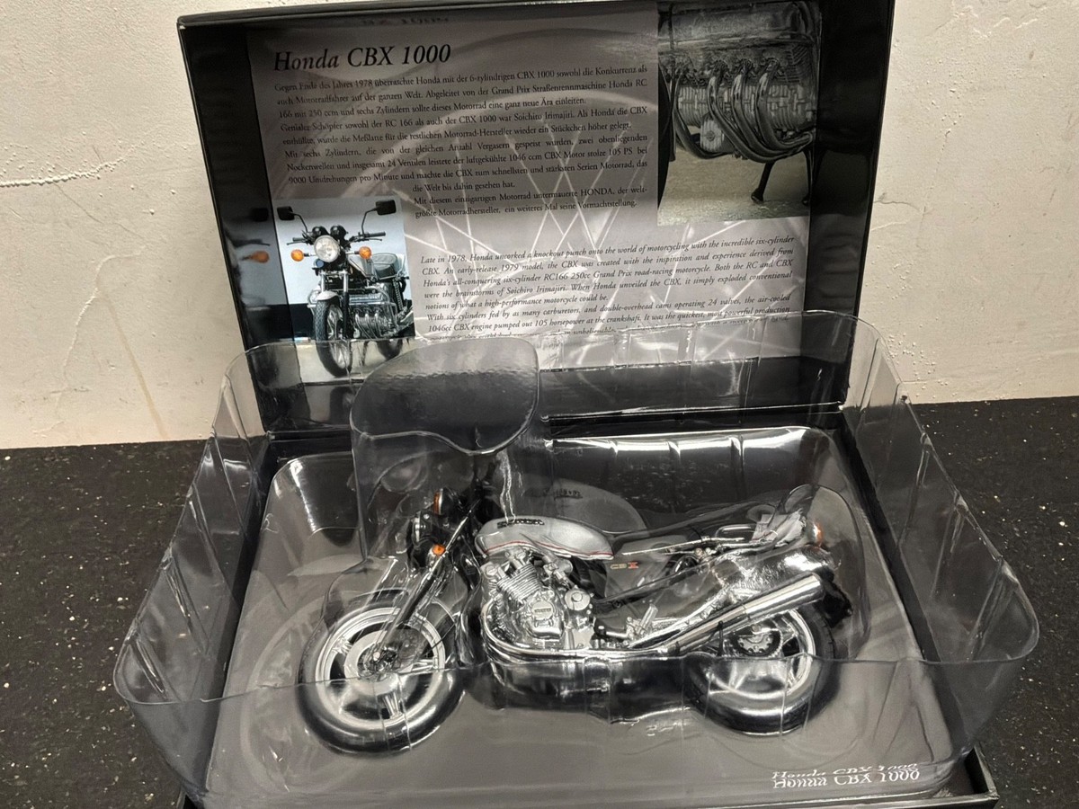 【希少】MINICHAMPS 1/12 HONDA CBX1000 シルバー MINICHAMPS 1/12 Honda CBX 1000 1978 SILVER Diecast Model NIB Incl