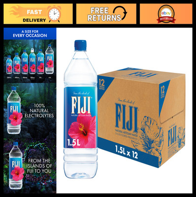 Natural Artesian Bottled Water 1.5L (Pack of 12) - Refreshing Electrolytes, Pure