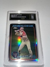 2024 Topps Chrome Bobby Witt Jr. All-Star Game Chrome Refractor ASGC-39 Royals