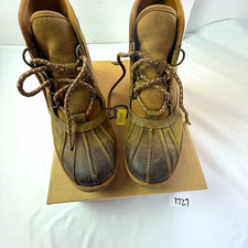 UGG Chestnut Greda Waterproof Duck Boots Sz 8.5 Suede Winter Snow Boots Cosy