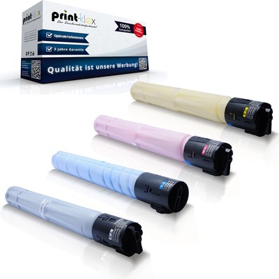 4x Alternative XXL Tonerkartuschen für Konica Minolta Bizhub C 224 C 224 e C 284