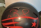Tom Brady Autographed Full Size Authentic  Black Helmet Fanatics Authenticated