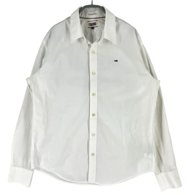 Tommy Hilfiger Herren Amerikanische Marke Slim Fit Lässiges Hemd Größe XL - Bild 1 von 4