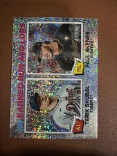2026 Topps Heritage  Paul Skenes / Tarik Skubal ERA Leaders Silver Sparkle #7