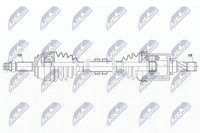NTY NPW-NS-150 Antriebswelle Vorne Links Passend FüR Nissan Renault