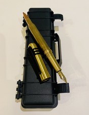Handmade Luxury Bullet Fountain Pen Genuine .270 Bullet& Brass