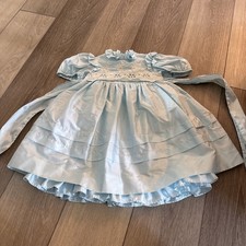 Vintage Ruth Of Carolina Girl Dress Blue 2T