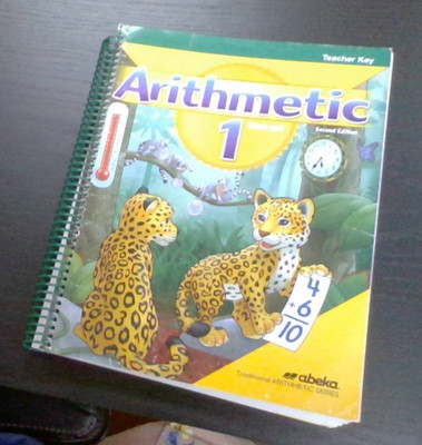 Abeka Arithmetic 1 Work-Text Teacher Key, Second Edition --Teacher Key Only