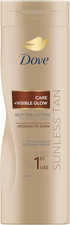 Dove Visible Glow Self Tan Lotion Medium Dark 400ml