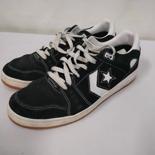 Converse Black One Star Pro Ox Suede Skate Shoes Trainers Size UK 9