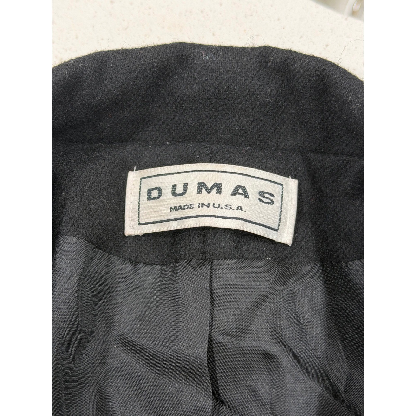 Classic Black Structured Single Button Blazer Jac… - image 10