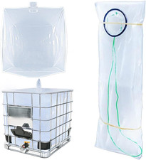 IBC Tote Cove,275 Gallon IBC Water Storage Barrel Liner Bags,1000 Liter Rain Bar