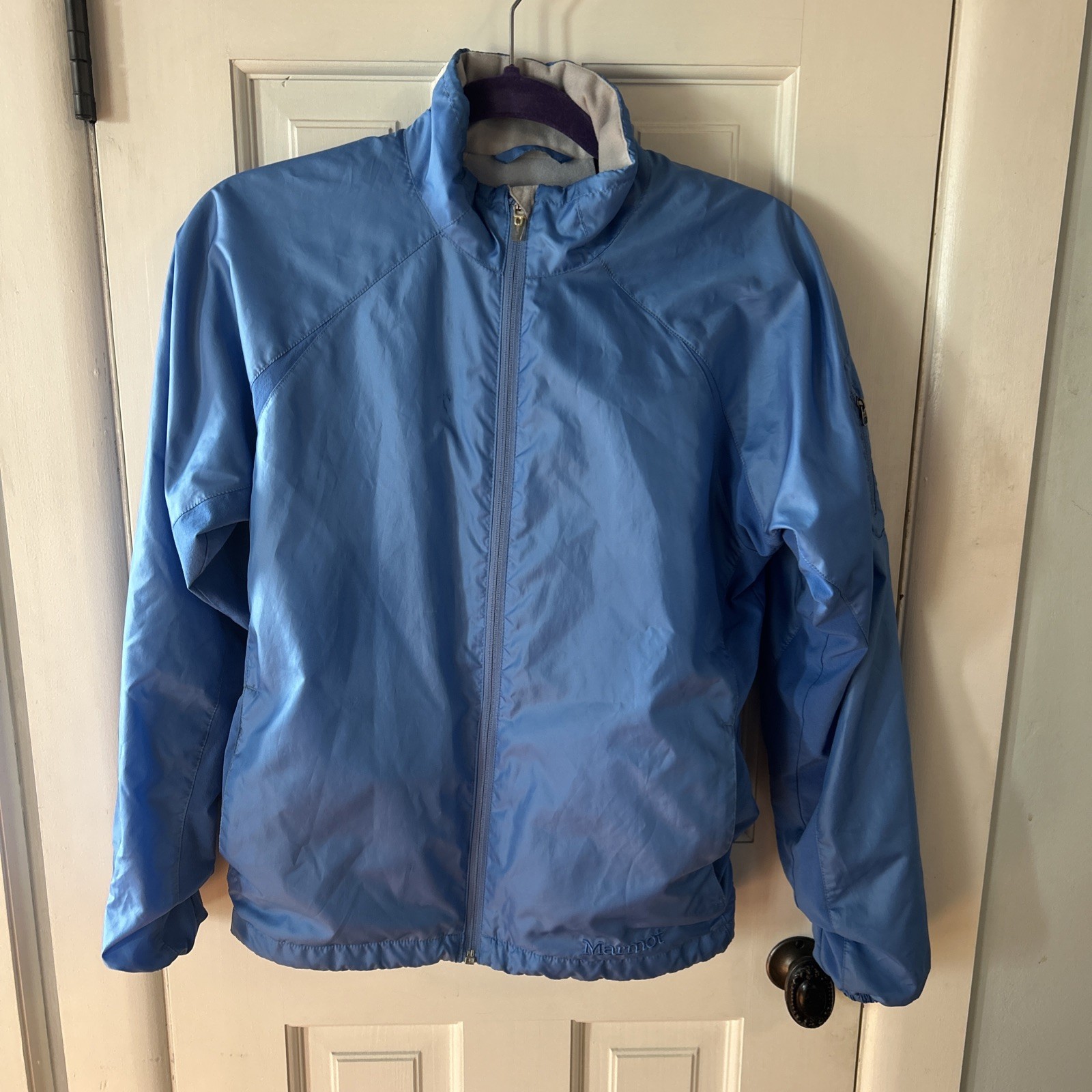 Marmot Full Zip Jacket Lined Softshell Windbreake… - image 1