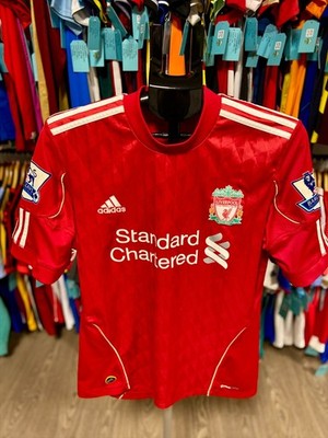 AUTHENTIC Adidas Liverpool 2010-12 Dirk Kuyt #18 Home Jersey - Men