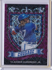 Vladimir Guerrero Jr. 2021 Panini Chronicles Crusade Purple Velocity #4 ID9
