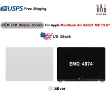 OEM LCD Display Screen For Apple MacBook Air A2681 M2 13.6'' 2022 Silver