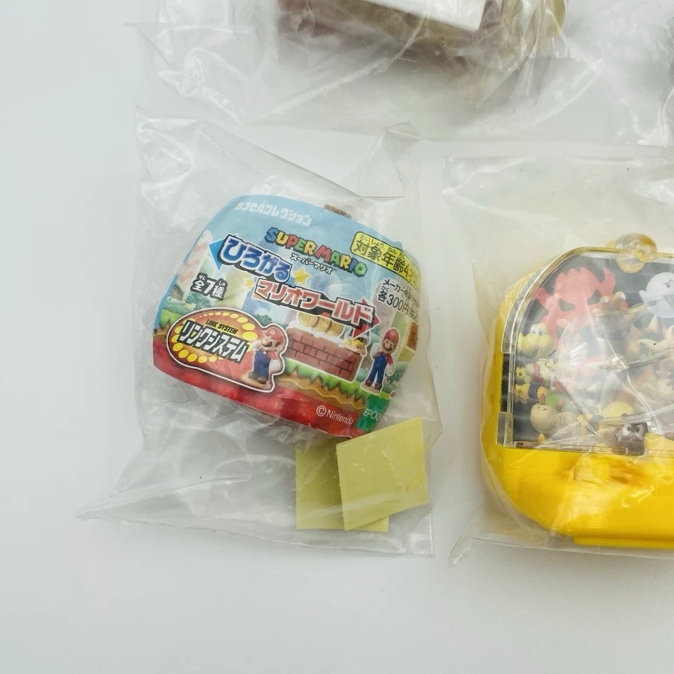 Lote EPOCH Super Mario World Capsule Collection Gashapon - Nintendo Sellado de Fábrica Foto 2 de 4