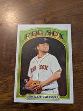 2021 Topps Heritage #615 Hirokazu Sawamura Flip Stock